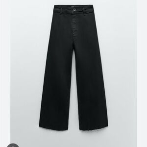 Zara marine wide leg pant